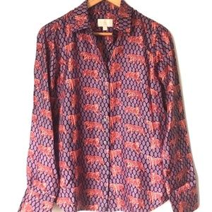 J.Crew Collection Silk Shirt